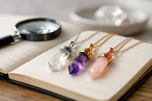 How to Review Crystal Pendant Necklaces - Auras Workshop