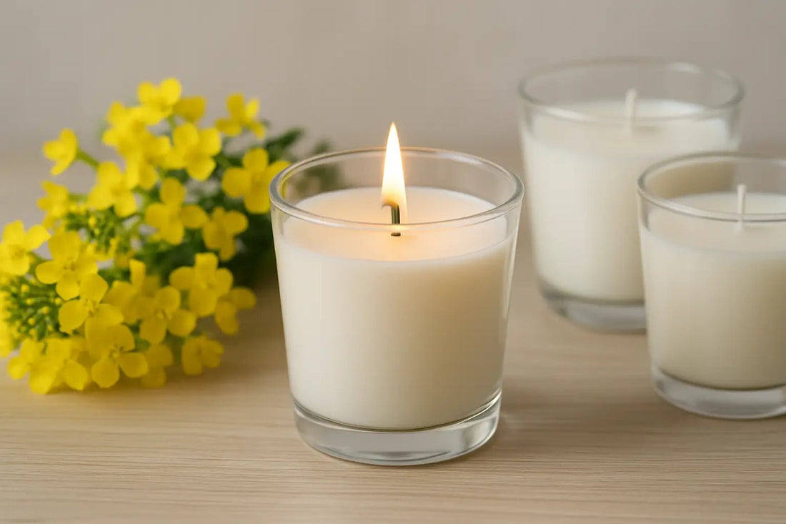Rapeseed Wax Candles: Real Benefits, No Hype - Auras Workshop