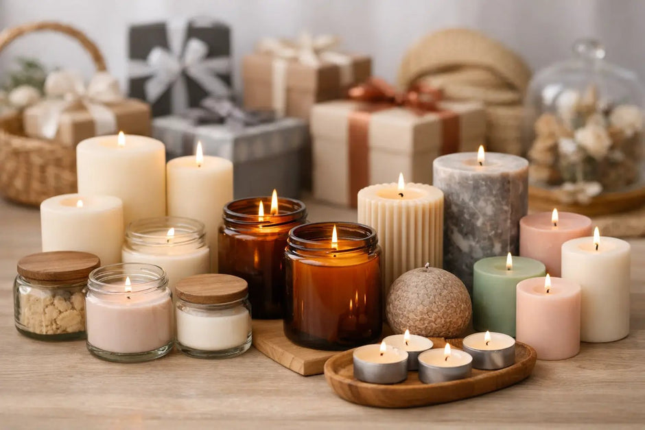 Wholesale Candles Cyprus for Shops and Gifts - Auras Workshop