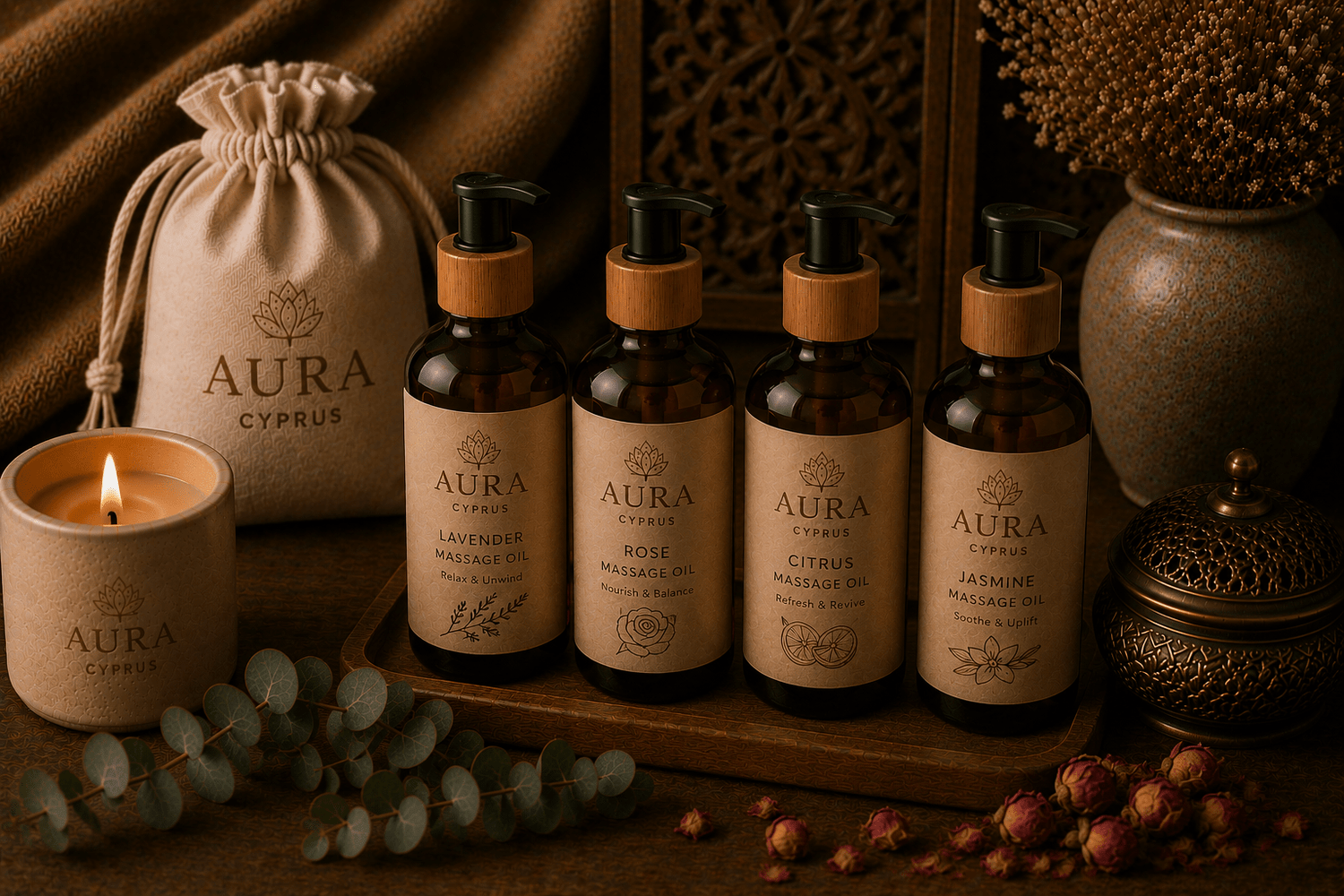 Body Massage Oils Cyprus