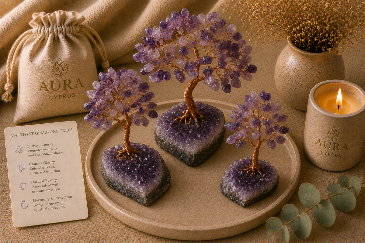 Crystal Gemstone Trees Cyprus
