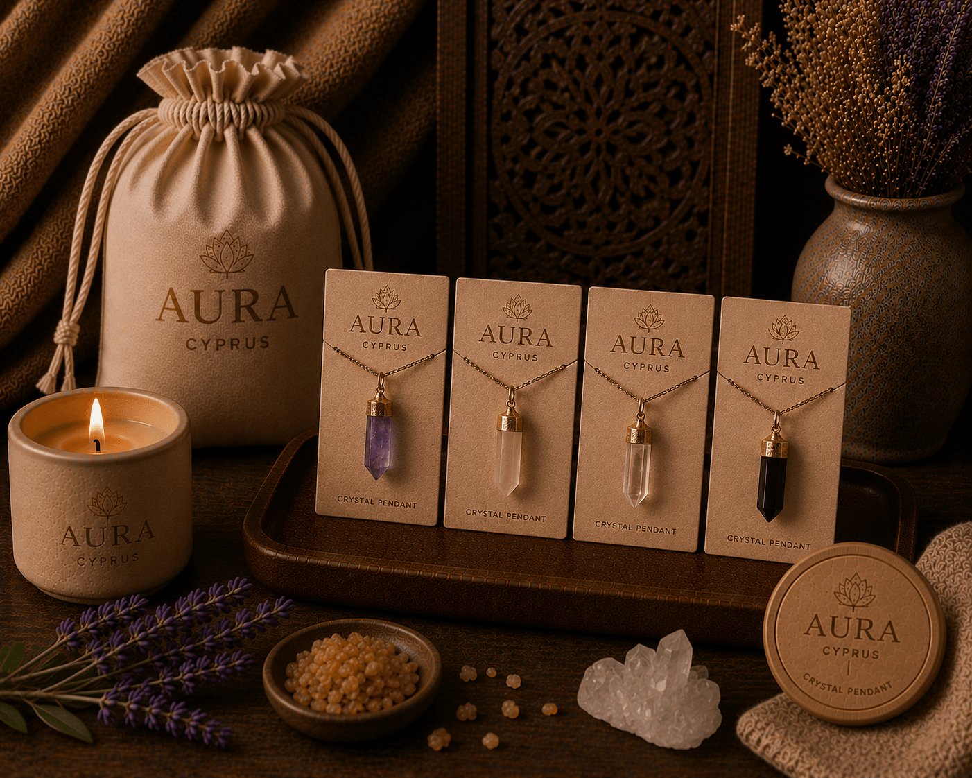 Crystal Pendents