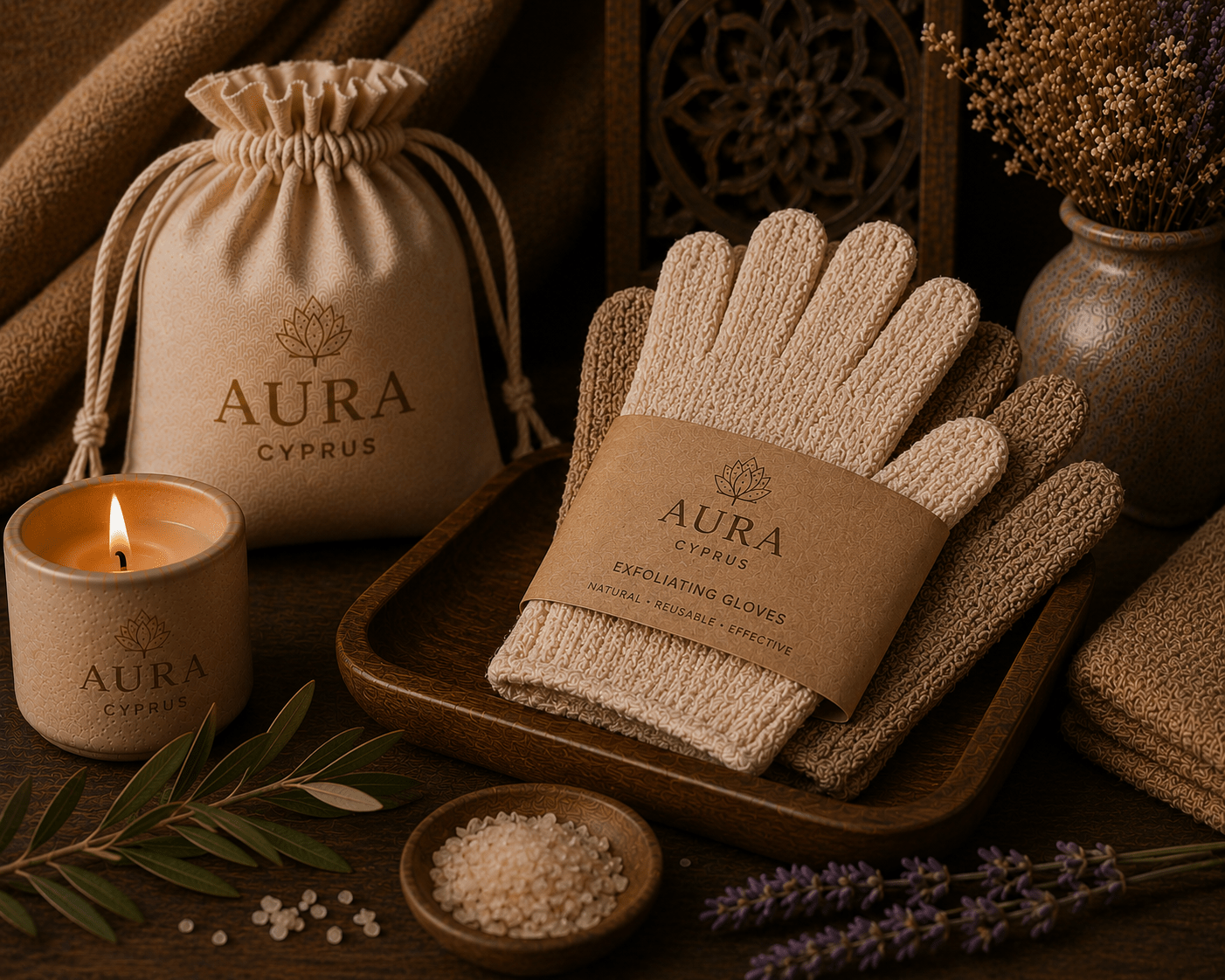 Exfoliating Gloves Cyprus