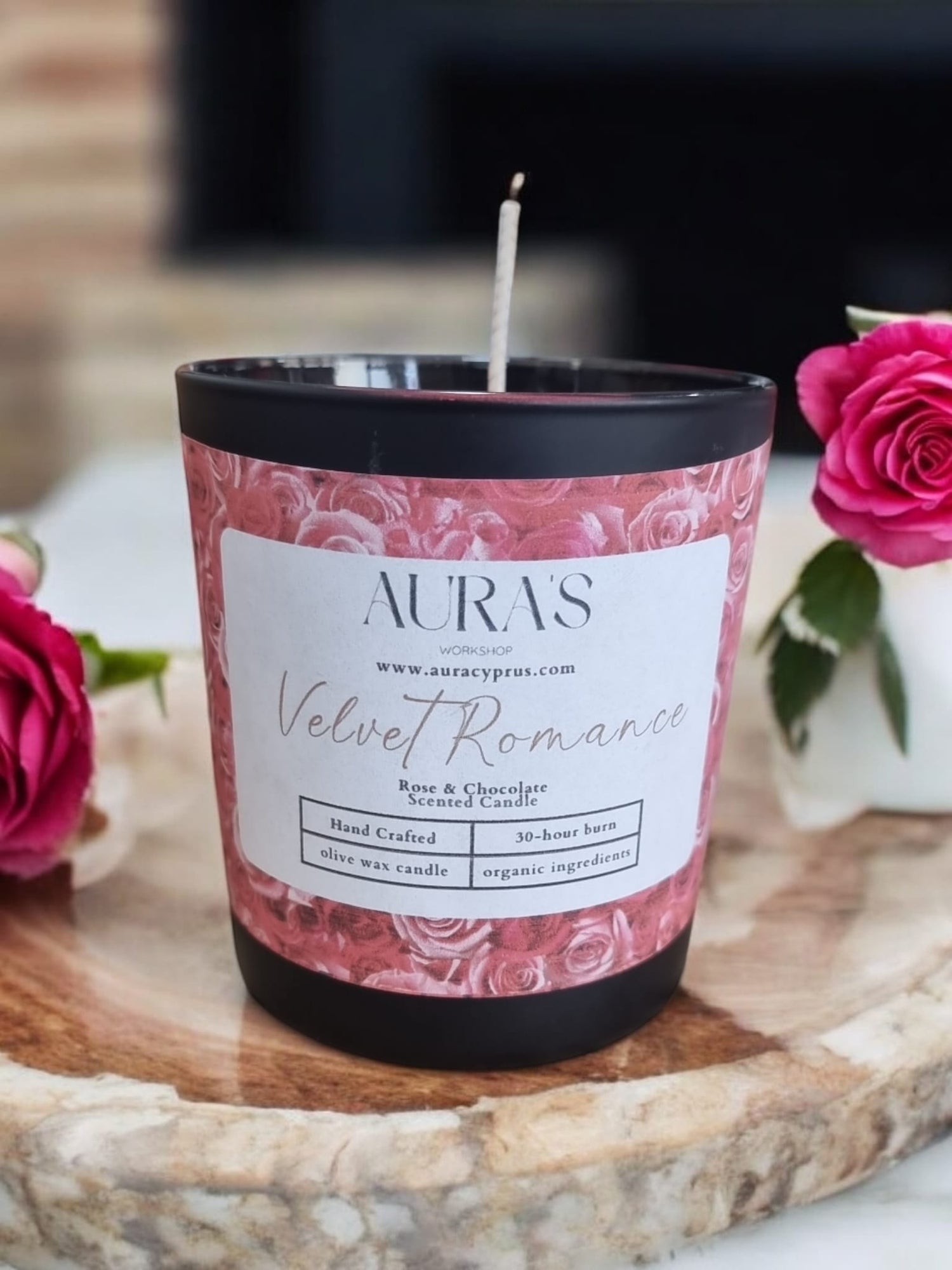 Olive Wax Candles Cyprus