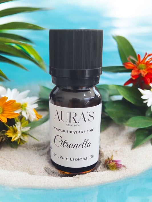 10 ml Citronella Essential Oil - Auras Workshop Auras Workshop