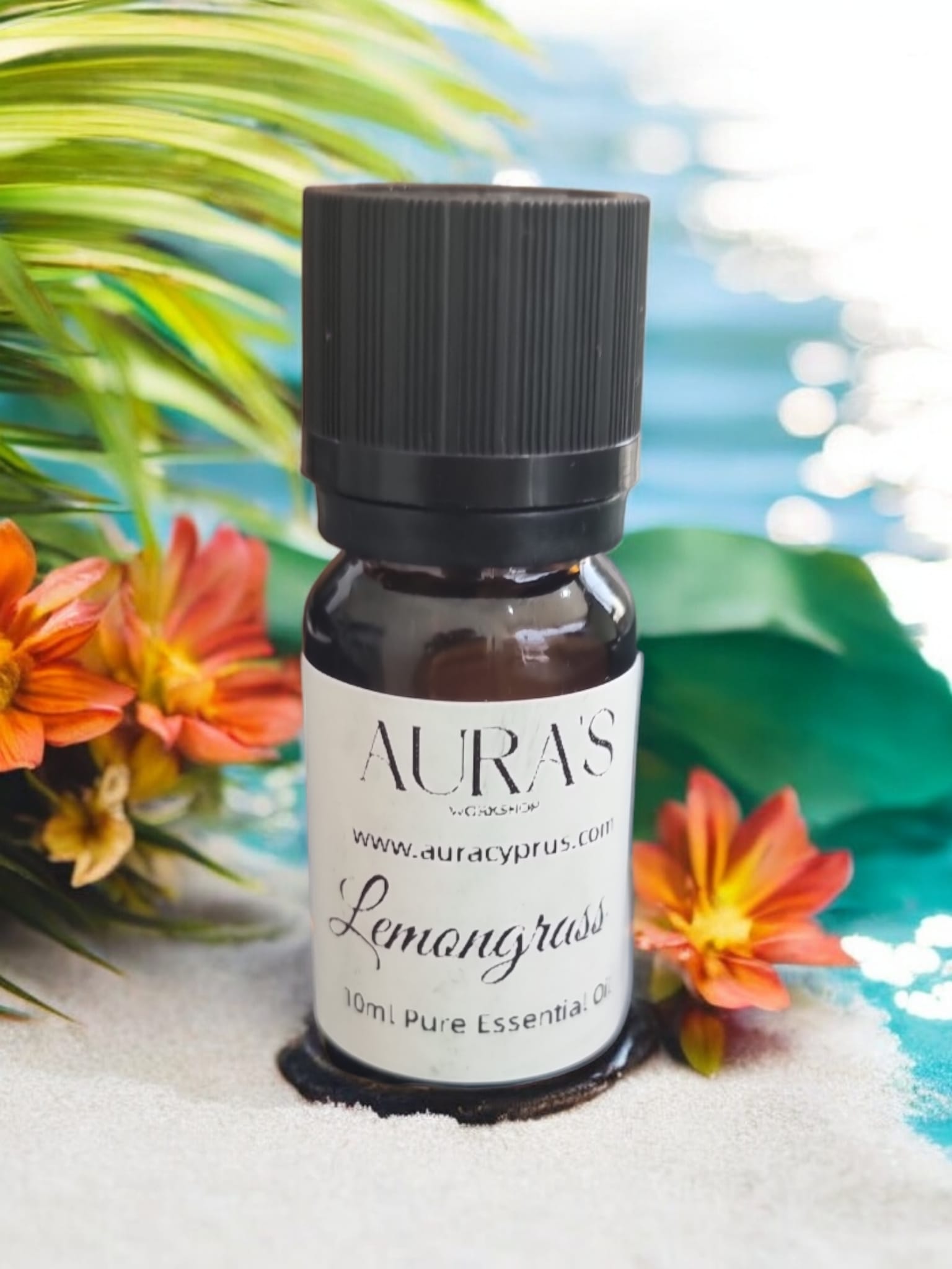 10 ml Lemongrass Essential Oil - Auras Workshop Auras Workshop