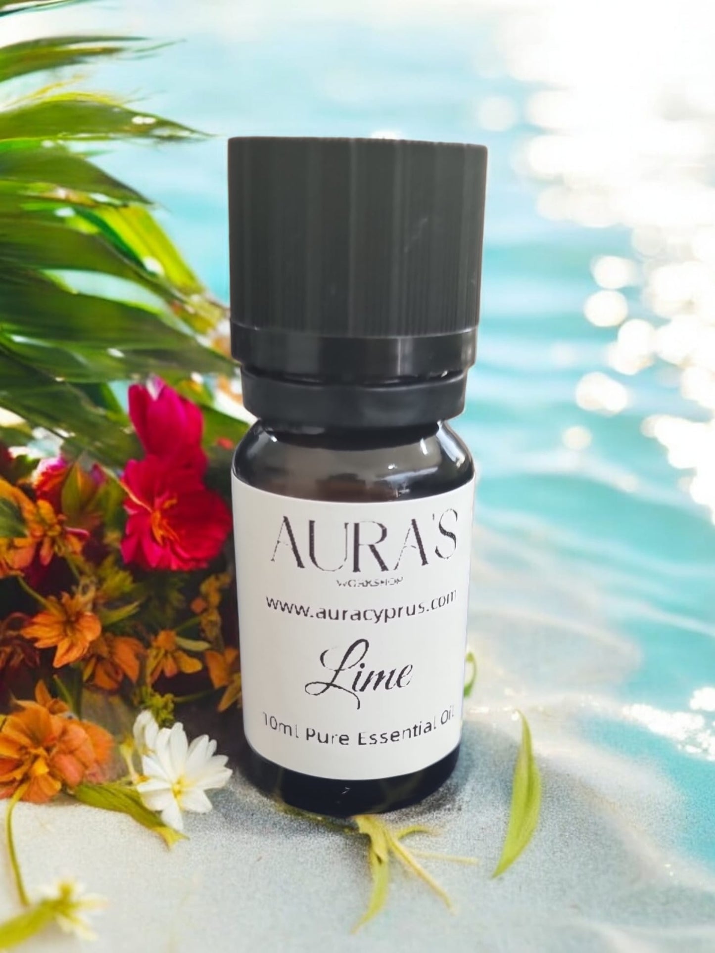 10 ml Lime Essential Oil - Auras Workshop Auras Workshop