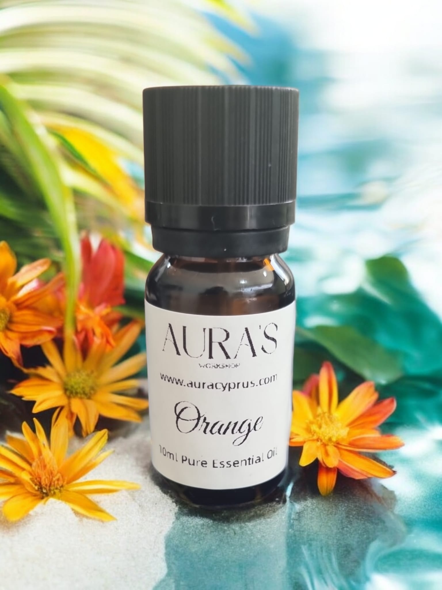 10 ml Orange Essential Oil - Auras Workshop Auras Workshop