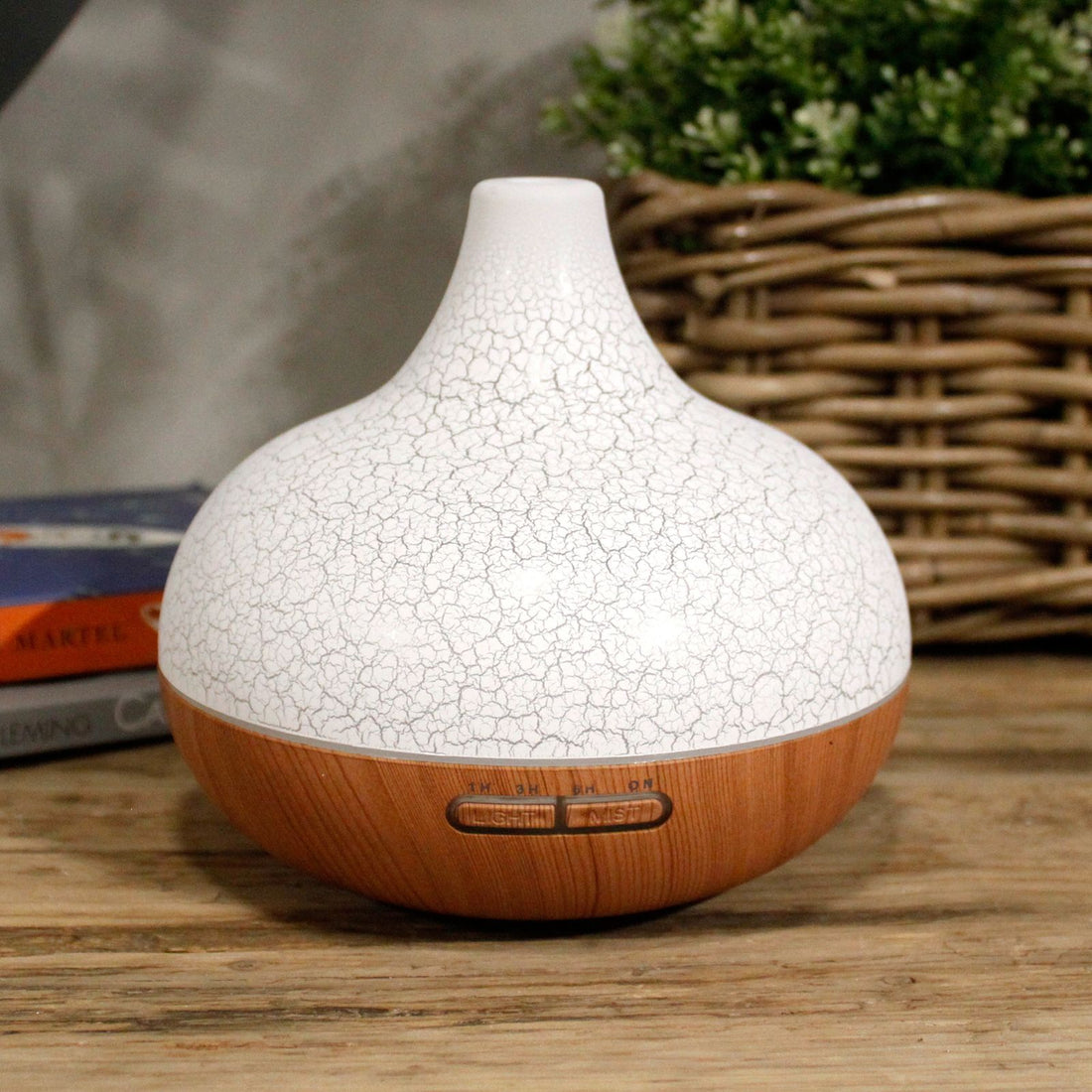 Santorini Aroma Diffuser – Shell Effect Dome