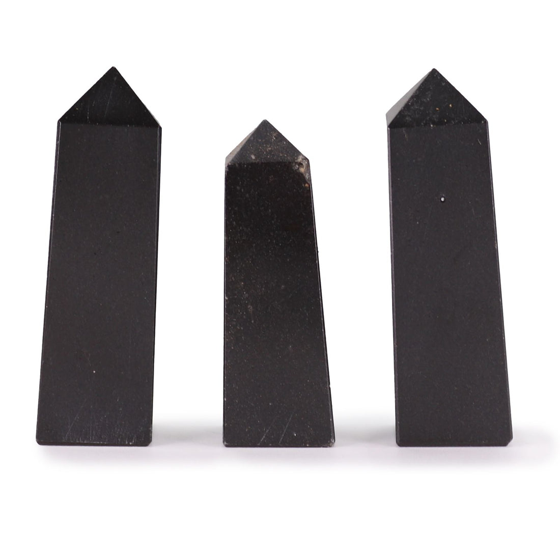 Black Tourmaline Gemstone Obelisk Point