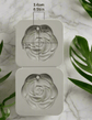2 Joined Rose Shape Wax Silicone Mold 🌹 – For Candle, Soap, and Resin Crafts - Auras Workshop Auras Workshop