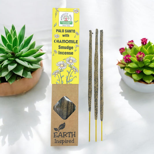 Palo Santo with Chamomile Earth Inspired Smudge Incense