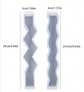 🕯 3D Creative Wave & Bar Shaped Silicone Candle Mold - Auras Workshop Auras Workshop