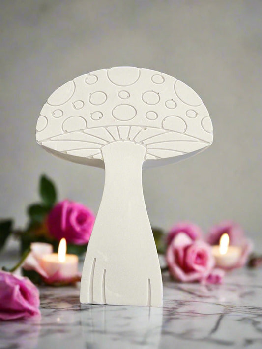 3D Mushroom Porcelain Home Decor – Whimsical & Nature - Inspired Accent 🍄✨ - Auras Workshop Auras Workshop