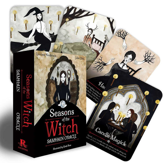 4 Seasons Witch Oracle Cards Samhain Tarot Cards - Auras Workshop Auras Workshop