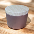🕯 4oz Copper Candle Jar with Wooden Lid – Elegant Reusable Container for Candle Making - Auras Workshop Auras Workshop