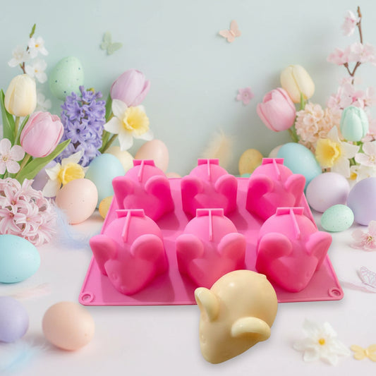 🐭 Mice Silicone Candle Mold – Mouse Wax Melt & Soap Making Mould
