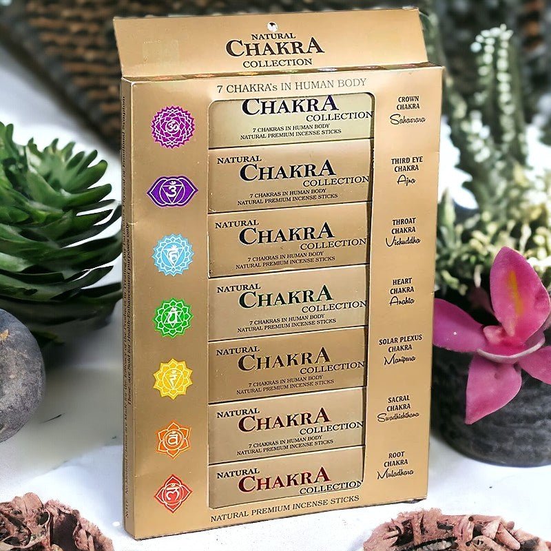 7 Chakra Incense Gift Box: Elevate Your Spiritual Journey - Auras Workshop Auras Workshop