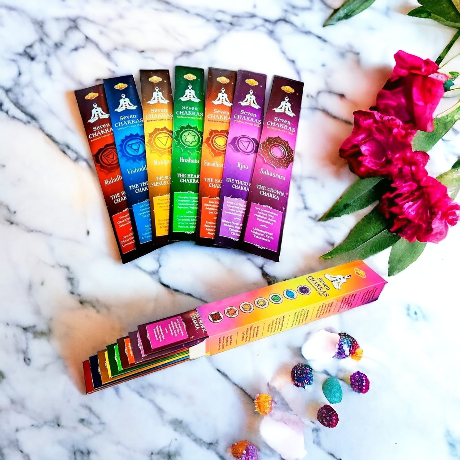 7 Chakras Incense Sticks: Harmonize Your Energy Centers - Auras Workshop Auras Workshop