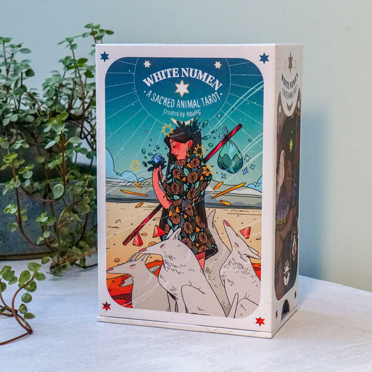 White Numen Tarot: A Sacred Animal Tarot Deck Cards