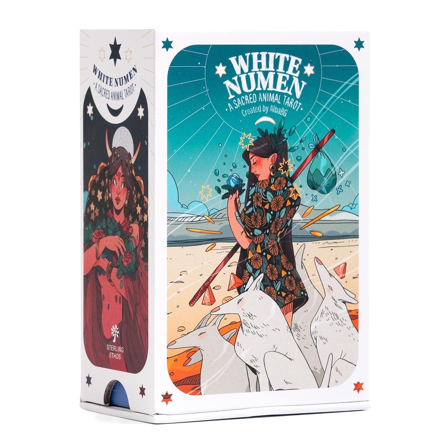 White Numen Tarot: A Sacred Animal Tarot Deck Cards