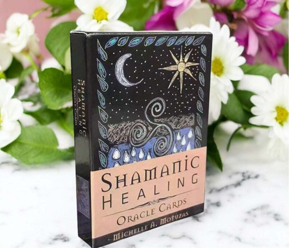 Shamanic Healing Oracle Cards – Spiritual Guidance & Transformation by Michelle A. Motuzas