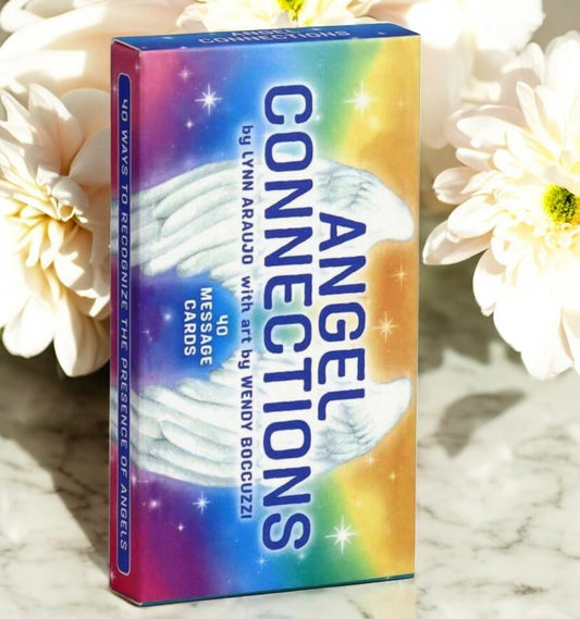 Angel Connections – 40 Message Cards by Lynn Araujo | Divine Guidance & Inspiration