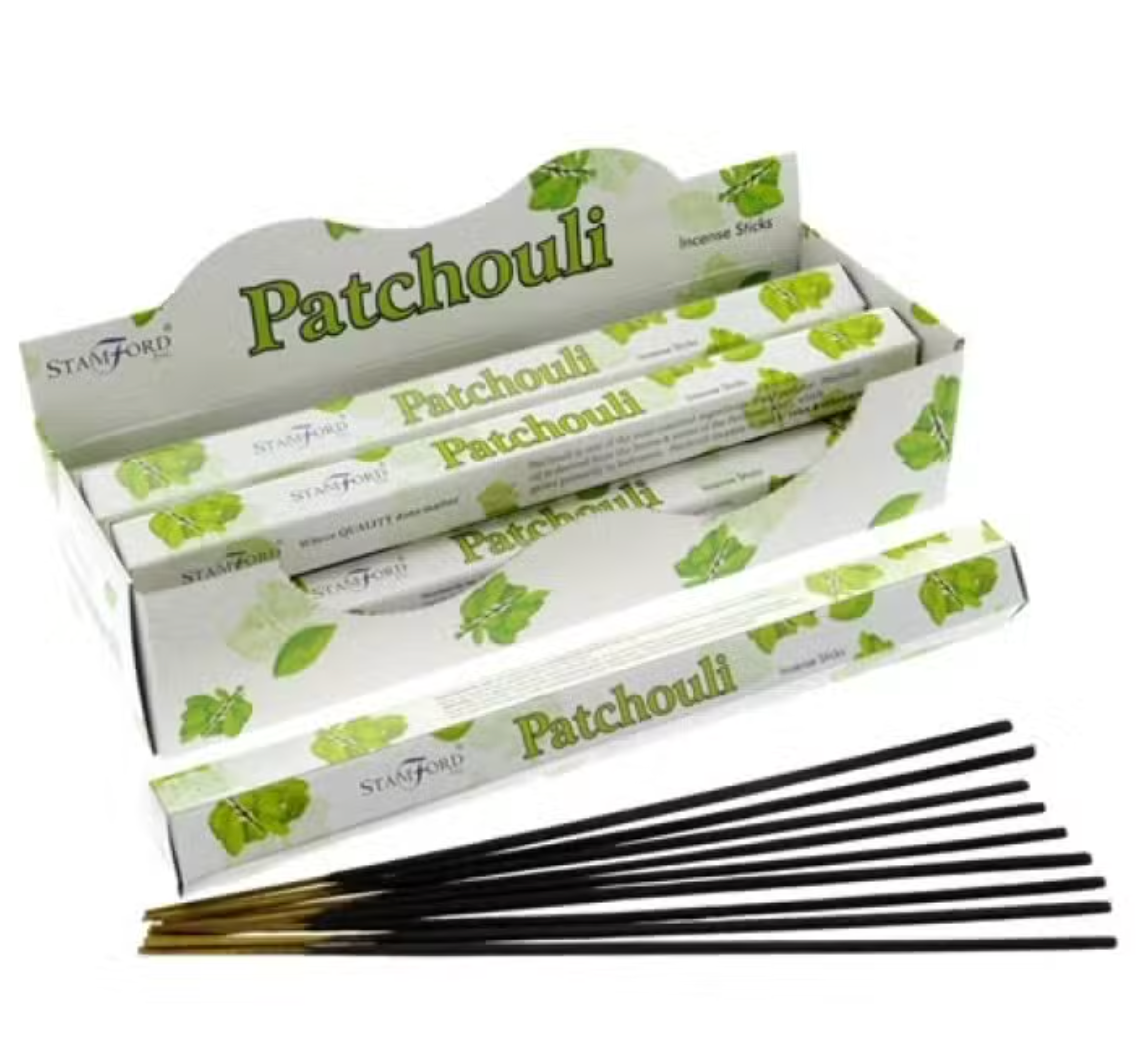 Stamford Patchouli Incense Sticks – Earthy, Grounding & Sensual Aroma