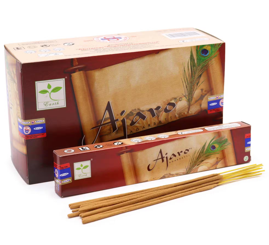 Satya Ajaro Incense Sticks 15g – Mystical, Grounding & Spiritual Aroma