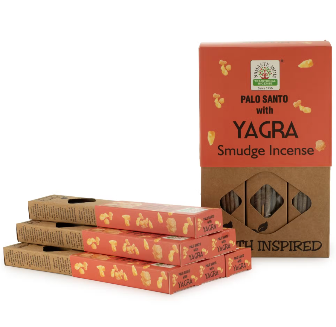 Earth Inspired Smudge Incense – Yagra | Abundance, Prosperity & Positive Energy