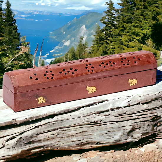 Incense burner & Storage Box Elephants - Auras Workshop  -  Incense -   - Cyprus & Greece