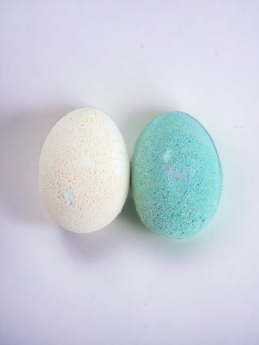 Fizzy Egg Bath Bombs x2 Pack - Yellow & Green - Auras Workshop  -   -   - Cyprus & Greece - Wholesale - Retail #