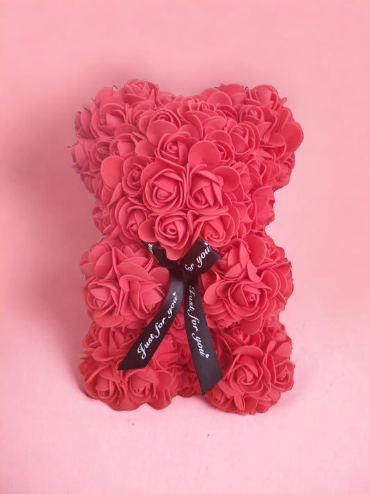 Eternal Love Red Rose Bear - Gift - Auras Workshop  -   -   - Cyprus & Greece