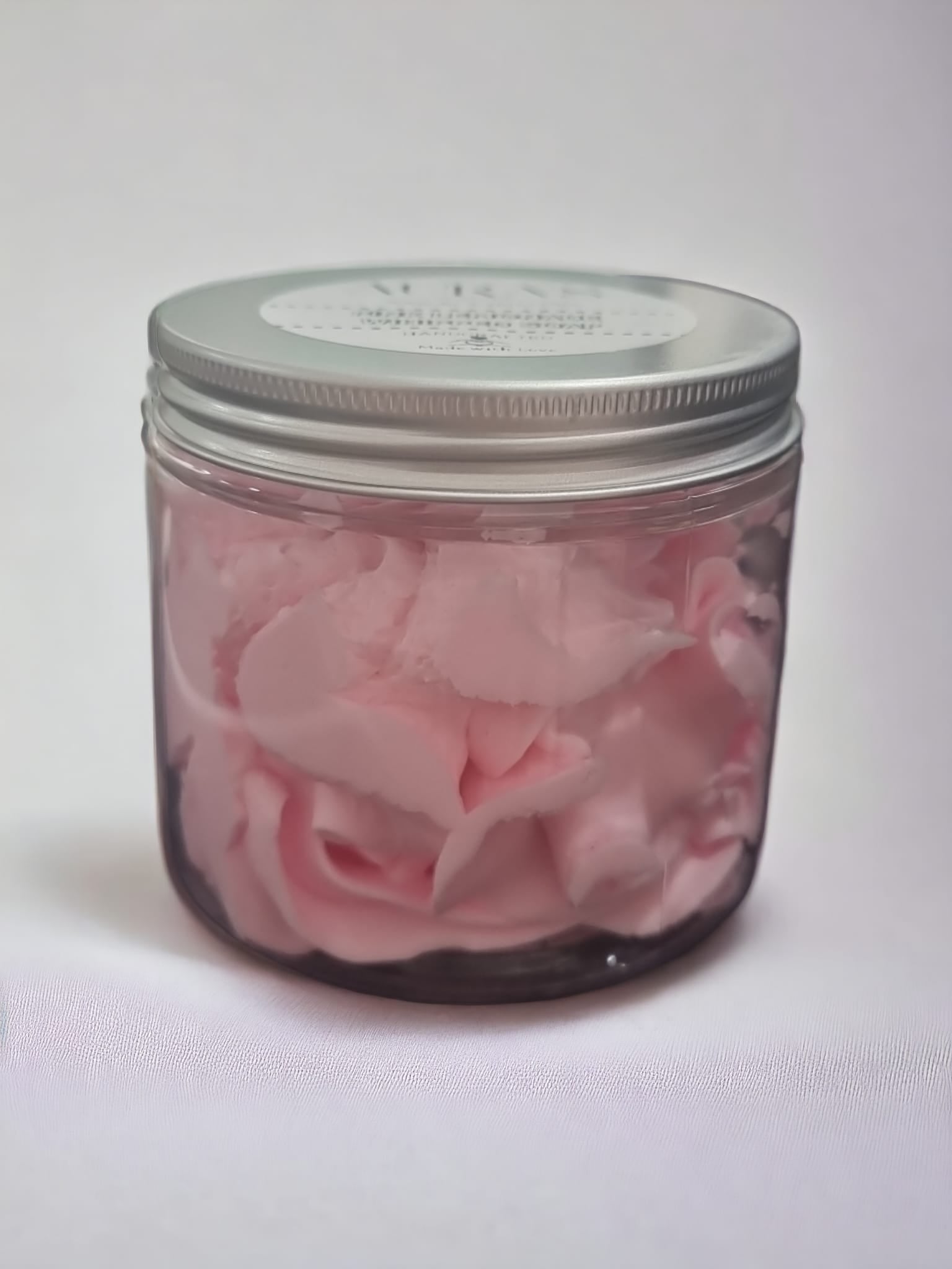 Pink Lemonade Whipped Soap - Auras Workshop  -   -   - Cyprus & Greece - Wholesale - Retail #