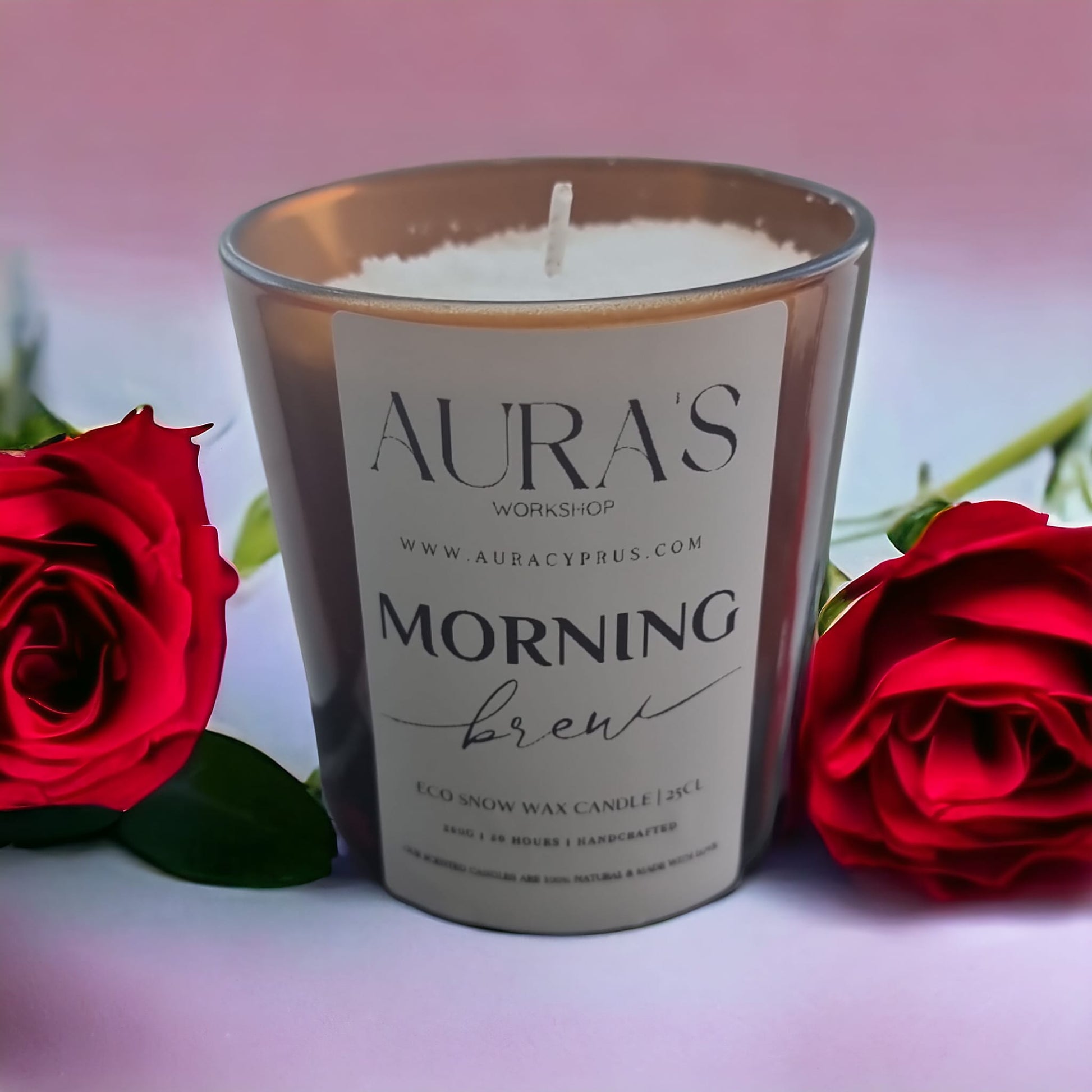 Morning Brew Scent - Eco Snow Candle - Auras Workshop  -  Candles -   - Cyprus & Greece
