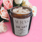Heart Me Vanilla Coffee Scent - Candle - Auras Workshop  -  Candles -   - Cyprus & Greece - Wholesale - Retail #