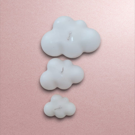 Candle Cloud Set in Baby Powder Scent