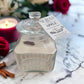 Apple Cinnamon Scented Candle in Large Glass Jar with Lid - Auras Workshop  -  Candles -   - Cyprus & Greece