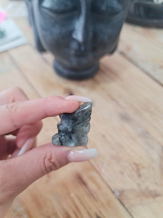 Mini Crystal Fairy Flashy Labradorite Stone