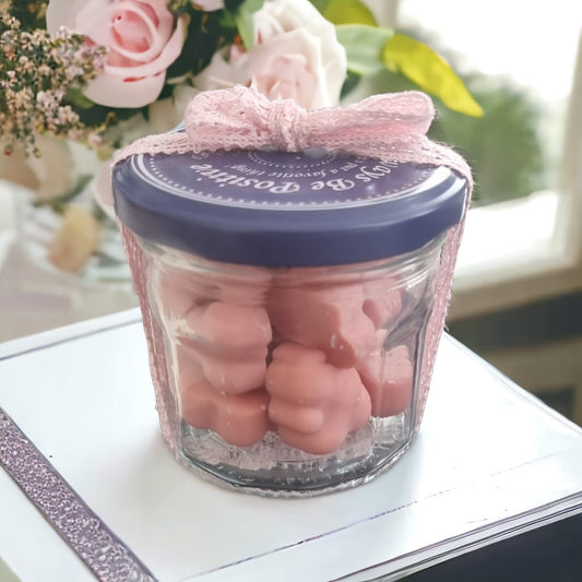 Citrus Scent Clouds Wax Melts in Glass Jar - Special Occassion Favours