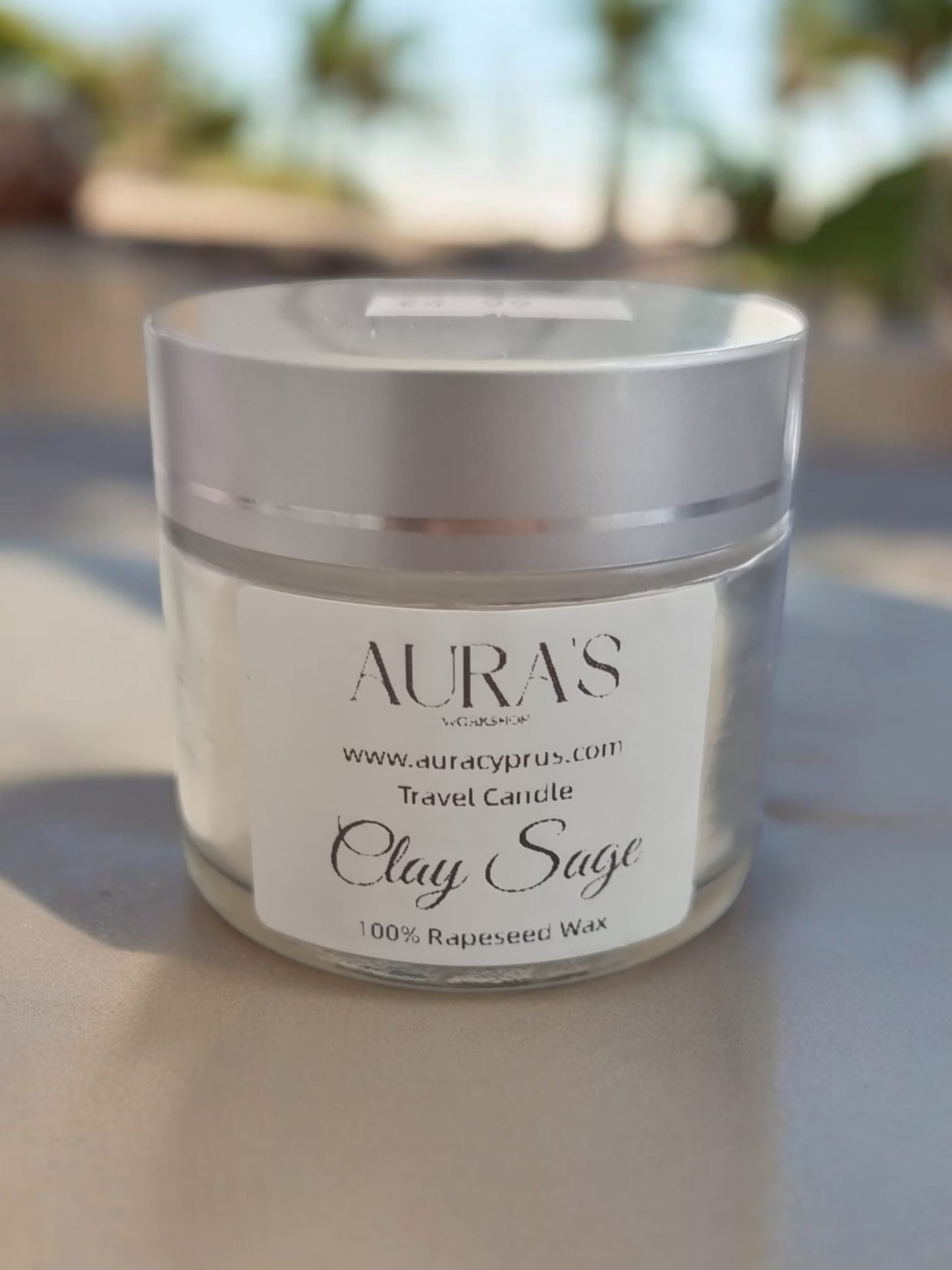 Clay Sage Travel Candle