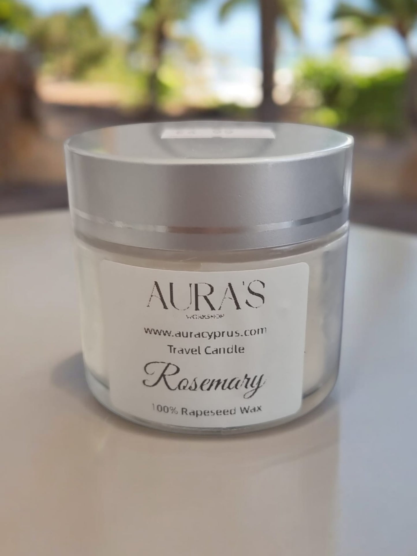 Rosemary Travel Candle