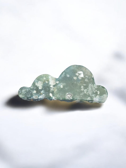 Green Moss Agate Cloud Crystal
