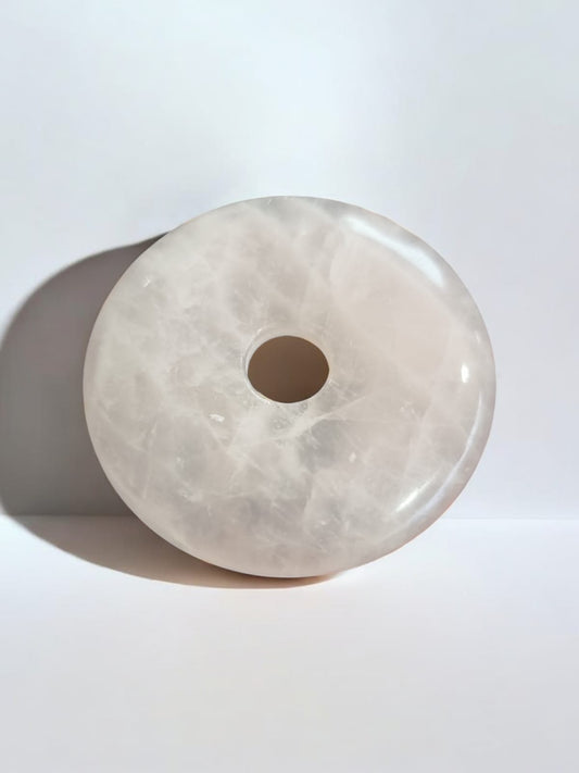 Rose Quartz Donut Crystal