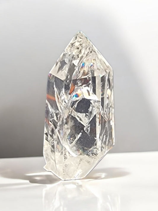 Crackle Quartz Tower Crystal