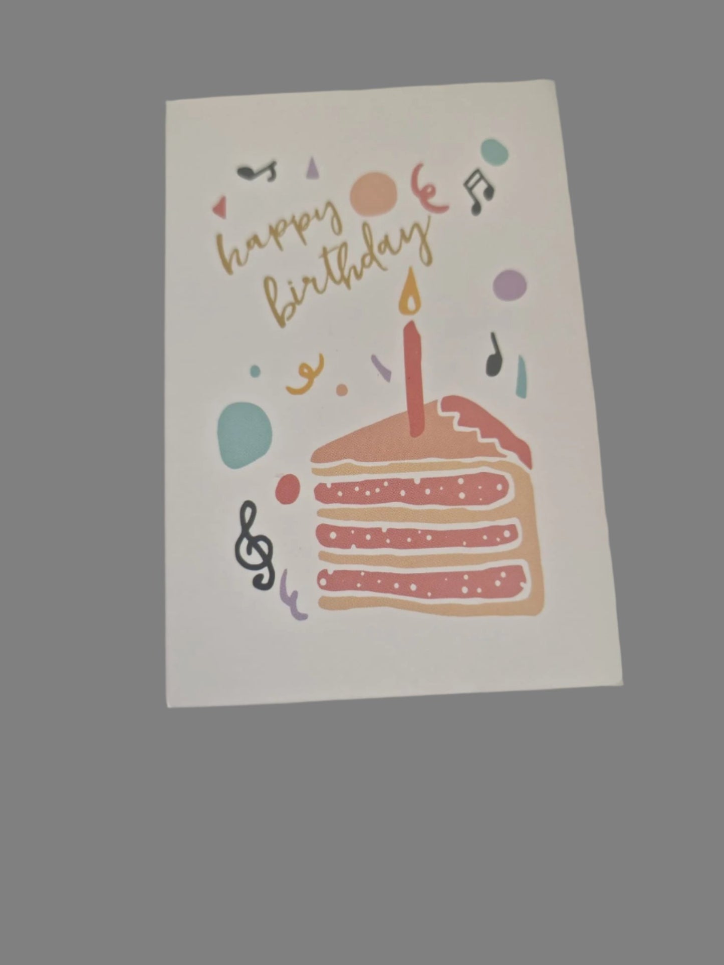 Happy Birthday Greeting Cards (Various Designs)