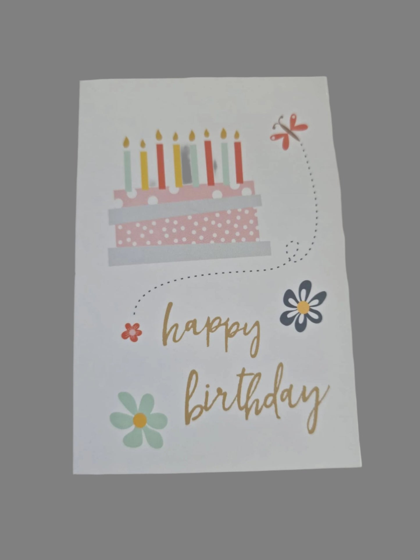 Happy Birthday Greeting Cards (Various Designs)