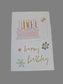 Happy Birthday Greeting Cards (Various Designs)