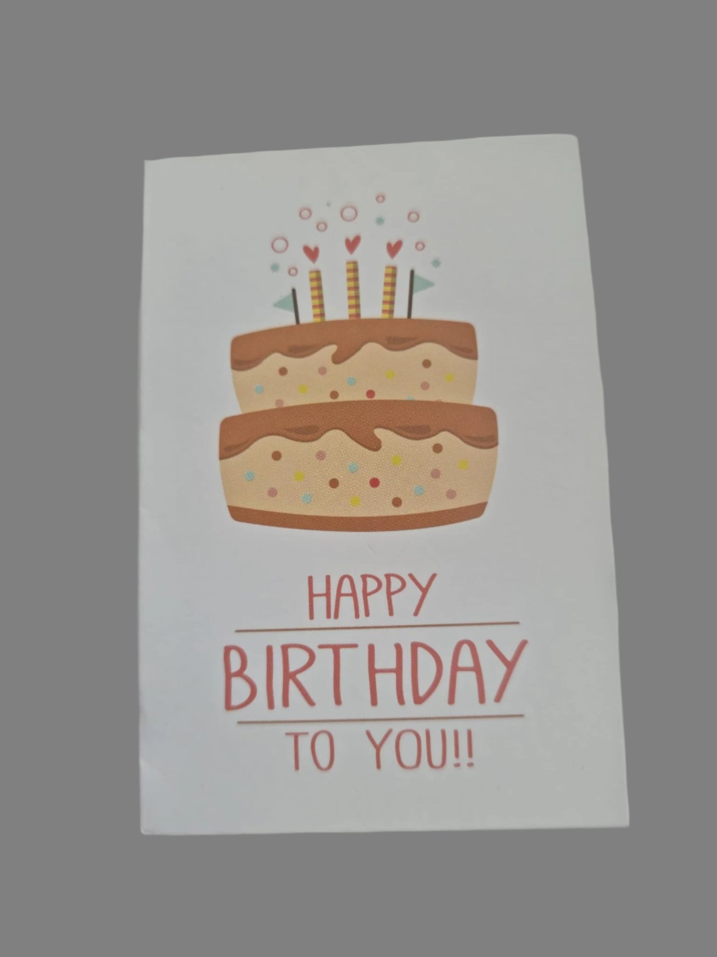 Happy Birthday Greeting Cards (Various Designs)