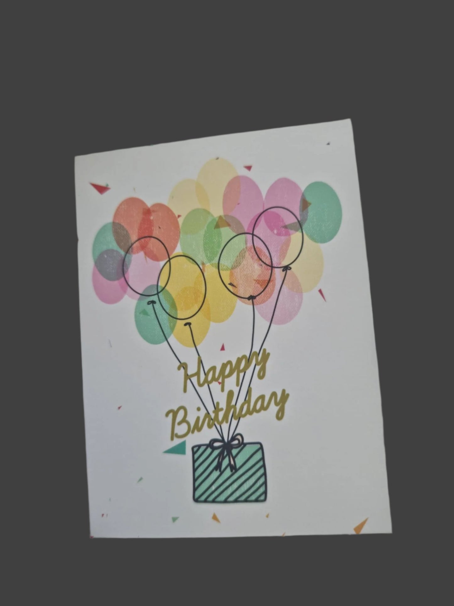 Happy Birthday Greeting Cards (5 Designs)